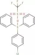 Diphenyl(4-chlorophenyl)sulphonium triflate