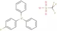 Diphenyl(4-fluorophenyl)sulphonium trifluoromethanesulphonate