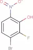 3-Bromo-2-fluoro-6-nitrophenol