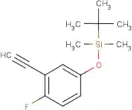 (3-Ethynyl-4-fluorophenoxy)(tert-butyl)dimethylsilane