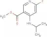 Methyl 6-fluoro-4-(isopropylamino)pyridine-3-carboxylate