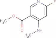 Methyl 6-fluoro-4-(methylamino)pyridine-3-carboxylate