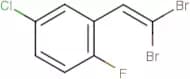 2-(2,2-Dibromovinyl)-4-chloro-1-fluorobenzene