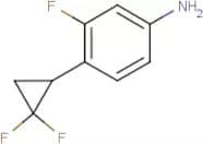 3-Fluoro-4-(2,2-difluorocyclopropyl)benzenamine