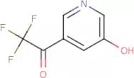 2,2,2-Trifluoro-1-(5-hydroxypyridin-3-yl)ethanone