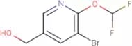 (5-Bromo-6-(difluoromethoxy)pyridin-3-yl)methanol