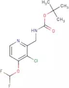 tert-Butyl (3-chloro-4-(difluoromethoxy)pyridin-2-yl)methylcarbamate