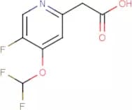 2-(4-(Difluoromethoxy)-5-fluoropyridin-2-yl)acetic acid