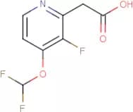 2-(4-(Difluoromethoxy)-3-fluoropyridin-2-yl)acetic acid