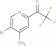 1-(5-Bromo-4-methylpyridin-2-yl)-2,2,2-trifluoroethanone
