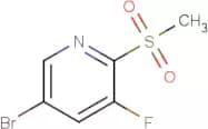 5-Bromo-3-fluoro-2-(methylsulfonyl)pyridine