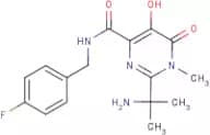 2-(2-Aminoprop-2-yl)-N-(4-fluorobenzyl)-5-hydroxy-1-methyl-6-oxo-1,6-dihydropyrimidine-4-carboxami…