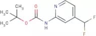 tert-Butyl (4-(difluoromethyl)pyridin-2-yl)carbamate