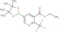 Ethyl 5-(4,4,5,5-tetramethyl-1,3,2-dioxaborolan-2-yl)-2-(trifluoromethyl)nicotinate