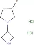 (S)-1-(Azetidin-3-yl)-3-fluoropyrrolidine dihydrochloride