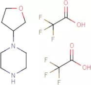 1-(Tetrahydrofuran-3-yl)piperazine bis(2,2,2-trifluoroacetate)