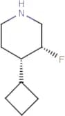 (3R,4S)-4-cyclobutyl-3-fluoropiperidine