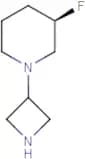 (R)-1-(Azetidin-3-yl)-3-fluoropiperidine