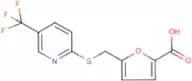 5-({[5-(Trifluoromethyl)pyridin-2-yl]thio}methyl)-2-furoic acid