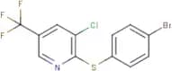 2-(4-Bromophenyl)sulphanyl-3-chloro-5-(trifluoromethyl)pyridine