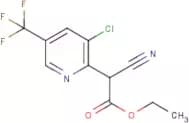 Ethyl 2-[3-chloro-5-(trifluoromethyl)pyridin-2-yl]-2-cyanoacetate