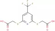 [[6-Carboxymethylsulfanyl-4-(trifluoromethyl)pyridin-2-yl]sulfanyl]acetic acid