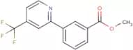 Methyl 3-[4-(trifluoromethyl)pyridin-2-yl]benzoate