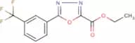 Ethyl 5-[3-(trifluoromethyl)phenyl]-1,3,4-oxadiazole-2-carboxylate