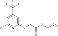 Ethyl N-[[6-chloro-4-(trifluoromethyl)pyridin-2-yl]amino]acetate