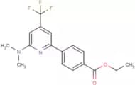 Ethyl 4-[6-(dimethylamino)-4-(trifluoromethyl)pyridin-2-yl]benzoate
