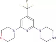 1-[2-(Morpholin-4-yl)-4-(trifluoromethyl)pyridin-6-yl]piperazine