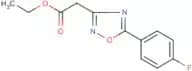 Ethyl 2-[5-(4-fluorophenyl)-1,2,4-oxadiazol-3-yl]acetate