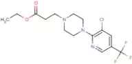 Ethyl 3-[4-[3-chloro-5-(trifluoromethyl)pyridin-2-yl]piperazin-1-yl]propionate