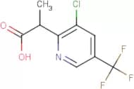 2-[3-Chloro-5-(trifluoromethyl)pyridin-2-yl]propionic acid
