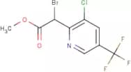 Methyl 2-bromo-2-[3-chloro-5-(trifluoromethyl)pyridin-2-yl]acetate