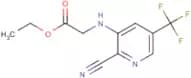 Ethyl 2-[[2-cyano-5-(trifluoromethyl)pyridin-3-yl]amino]acetate
