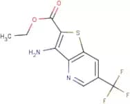 Ethyl 3-amino-6-(trifluoromethyl)thieno[3,2-b]pyridine-2-carboxylate