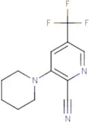 2-Cyano-3-(piperidin-1-yl)-5-(trifluoromethyl)pyridine