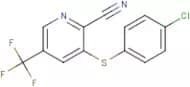 2-Cyano-3-(4-chlorophenylsulfanyl)-5-(trifluoromethyl)pyridine
