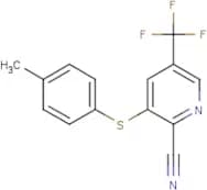 2-Cyano-3-(4-methylphenylsulfanyl)-5-(trifluoromethyl)pyridine
