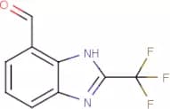 2-(Trifluoromethyl)-1H-benzimidazole-7-carbaldehyde