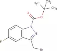 tert-Butyl 3-(bromomethyl)-5-fluoro-1H-indazole-1-carboxylate