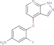 3-Fluoro-4-(1H-pyrazolo[3,4-b]pyridin-4-yloxy)aniline
