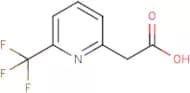 [6-(Trifluoromethyl)pyridin-2-yl]acetic acid