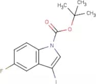 tert-Butyl 5-fluoro-3-iodo-1H-indole-1-carboxylate
