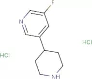 3-Fluoro-5-(piperidin-4-yl)pyridine dihydrochloride