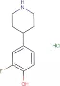 2-Fluoro-4-(piperidin-4-yl)phenol hydrochloride