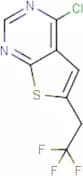 4-Chloro-6-(2,2,2-trifluoroethyl)thieno[2,3-d]pyrimidine