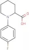 1-(4-Fluorophenyl)piperidine-2-carboxylic acid