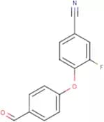 3-Fluoro-4-(4-formylphenoxy)benzonitrile